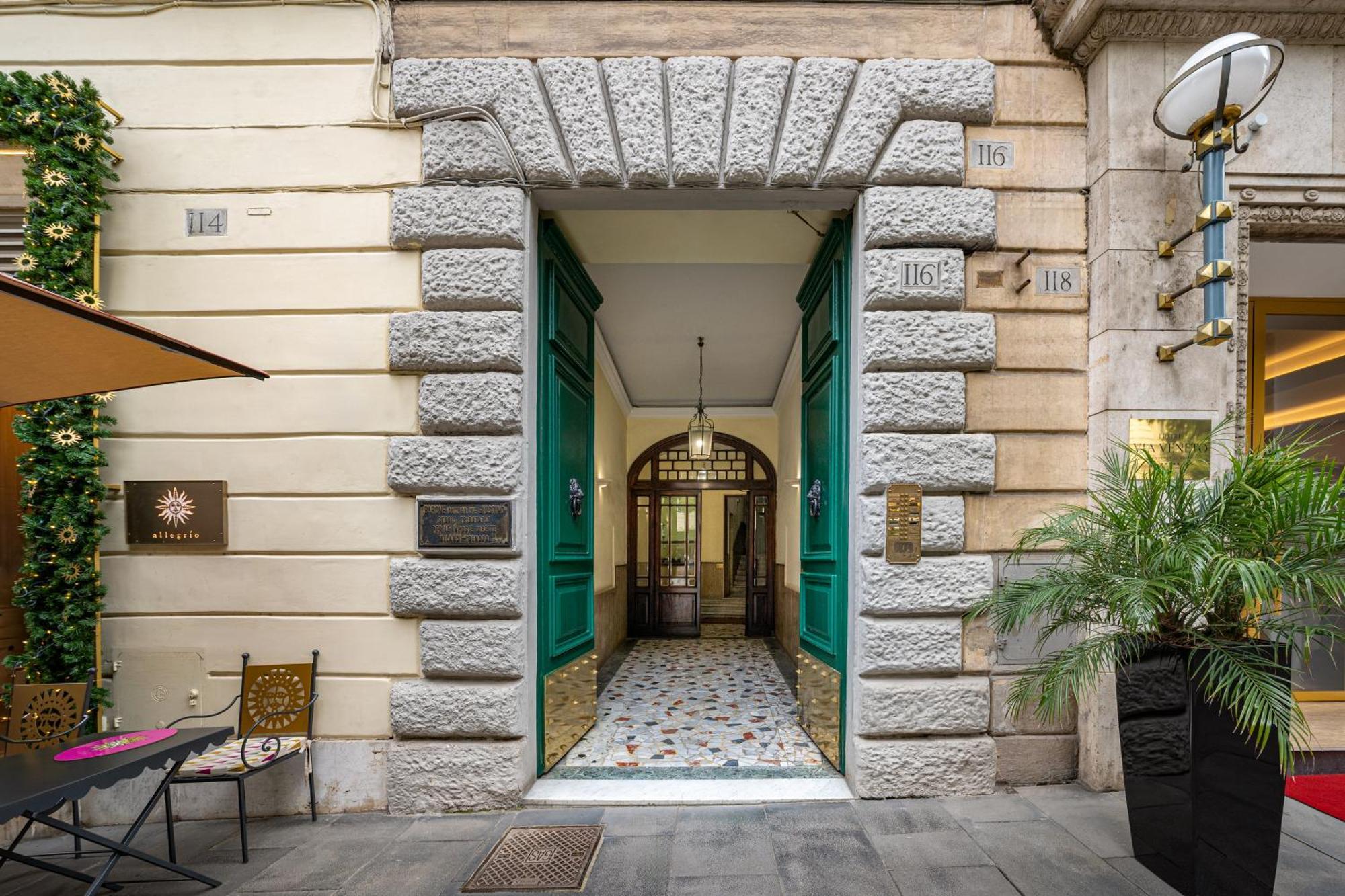 Via Veneto 116 Suites - Guest House Róma Kültér fotó
